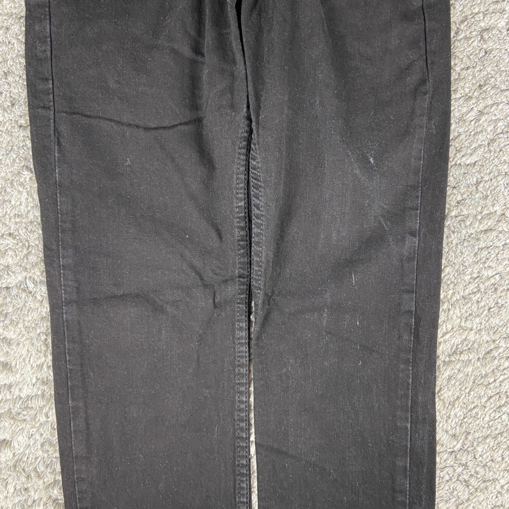 Levis 511 Jeans Mens 29x30 Black Denim Slim Stretch Cotton Blend Casual Pant - Picture 3 of 11
